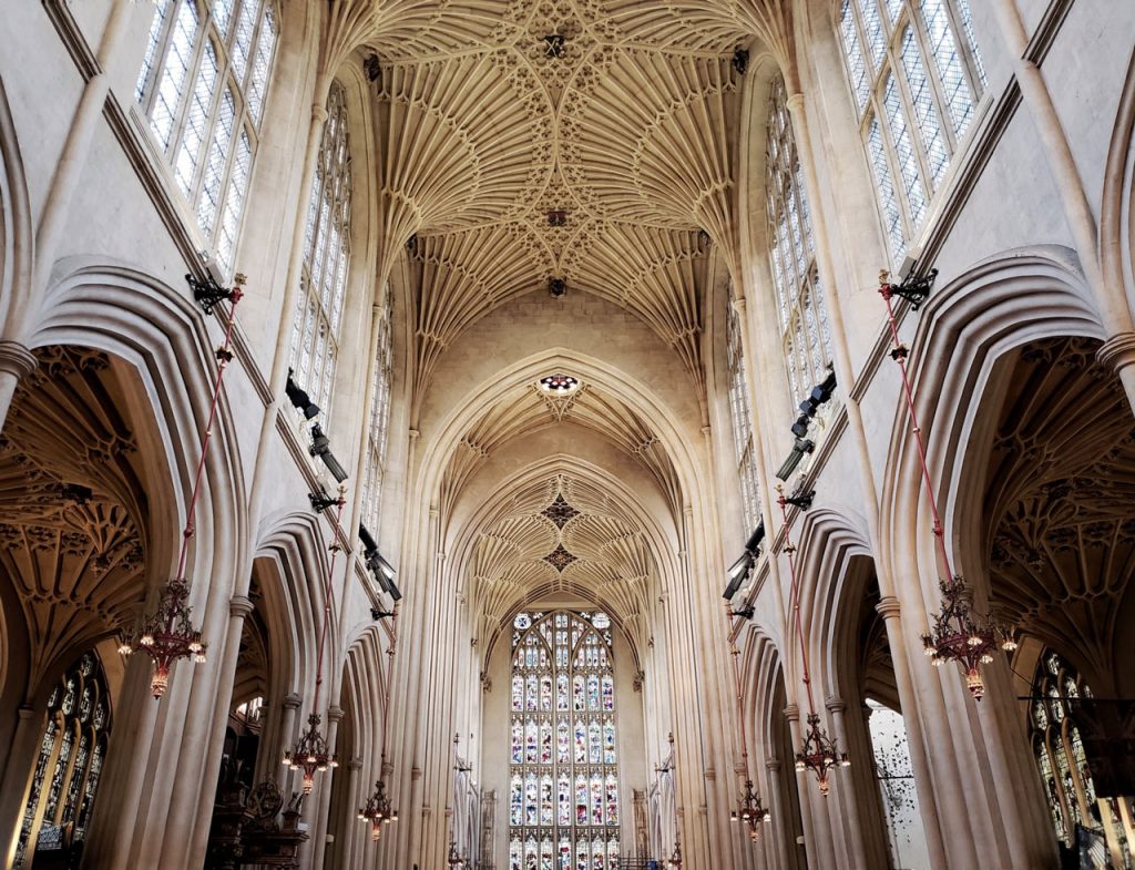 Bath-Abbey-in-Bath,-England